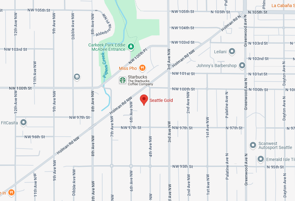 Seattle-Gold-Google-Maps